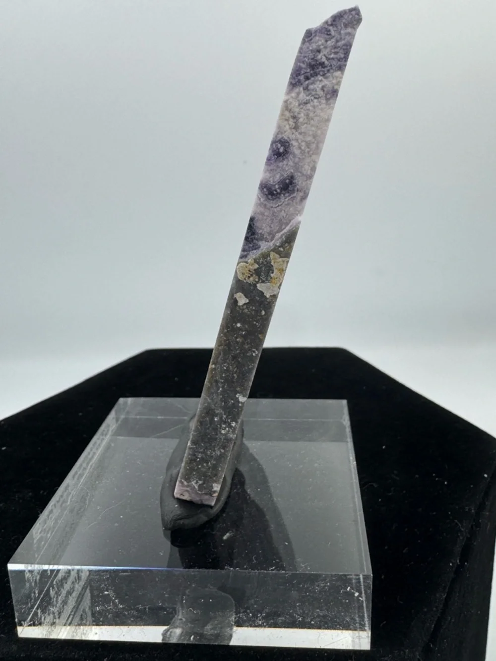 Polished Lavender Swirl Jasper specimen(Madagascar)